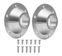 2Pack Support de table camping-car en alliage d aluminium avec vis pour le montage des deux extrémités la Fixation du bas et sol Facile à installer Haute résistance Léger Solide corrosion- Usure- Conc