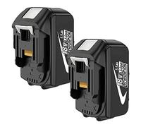 2Packs 5.5Ah Remplacement pour Makita Batterie 18V pour Makita BL1860B BL1860 BL1850B BL1850 BL1845 BL1840B BL1830B BL1830 avec Indicateur LED