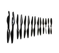 2pair 8045 8055 9055 1055 1155 1255 1555 Ensemble d'hélice en Nylon à 3 Trous Compatible avec RC Drone Quadcopter Pièces(1255 2PCS)