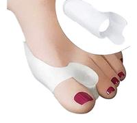 2pair Gel De Silicone Bunion Big Toe Separator Spreader Soulage La Douleur Hallux Valgus Correction De La Garde Coussin Correcteur Pouce