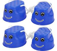 2pair Kinder Trainingsausrüstung verdicken Spaziergang Stelzen Schuhe Kinder balancieren Füße Walking Toyblue
