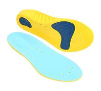 2pair Soft Breathable Foot Support Inside Seastic Shoe PAD pour faire fonctionner le basket-ball, hommes étudiants adultes, PU Foam + BK Tissu respirant + gel doux (M)