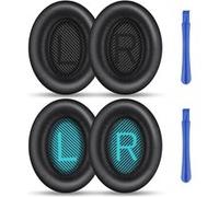 2Paires Coussinets Casques pour Bose, Oreillette de Remplacement Compatible avec Bose QuietComfort 15 QC15 QC2 QC25 QC35 QC35II AE2 AE2i AE2w SoundTrure SoundLink Casque Circum-Aural G