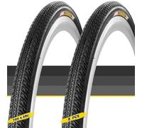 2PC 700x28c Pneu Vélo Résistant à l’Usure Léger, 700-28c Pneu Route Haute Pression, 700 28 c Jeu Durable pour Vélo Gravel 28-622