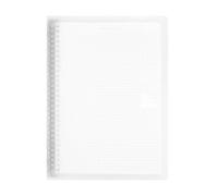 2PC-A4 Basic Binder Grid This Student Frosted Cover Simple-Grid
