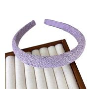 2pc Autumn Tweed Plaid Headband For Woman Girls Elegant Hair Hoop Hair Band Fashion Hair Accessories(30X23X8MM)