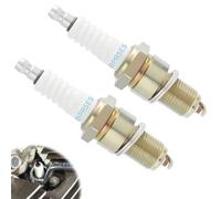 2PC Bougie D'Allumage BPR5ES 7422 - Durable & Fiable - Haute Qualité - Equivalent CHAMPION RN11YC, RN12YC, CHRN11YC, CHRN12YC, filetage 14 mm, pour Scooters, Cyclomoteurs et Motos