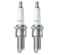 2PC Bougie D'Allumage BPR6ES, Bougie d'allumage Borne Solide Remplacer, Equivalent CHAMPION RN9YC, CHRN9YC, TASHIMA 2209856, NIPPONDENSO W20EKPRS1