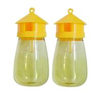 2pc Bouteille Traps guêpe | Bouteille Recettes Fly Wasp | Renusable Horde Gasses Trap extérieur Suspendus | Catchers attractifs du Sac guêpes à l'épreuve météorologique pour l'extérieur, Le Jardin