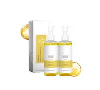 2PC Calendula Facial Cleansing Oil, Makeup Removal Oil Cleanser, Calendula Cleansing Cleanser, Gently Cleanses, Not Tight, Moisturising, Suitable for All Skin, 100ml × 100ml