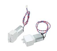 2PC CJWP08 Diaphragme Dispositif d'aspiration d'eau auto-amorçante DC 3-3,7 | Connexion à double interface ; corps compact en plastique de 33,5 x 10 x 3,5 mm ; débit d'environ 0,3 l/min ; couleur grise