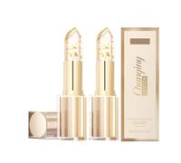 2PC Color Changing Lipstick, Transferproof Color Changing Lipstick for Women, Long Lasting 24 Hours Moisturizing Glossy Shine Lip Gloss, Moisturizing Lip Balm