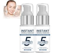 2PC Crème Anti-Rides 5 Secondes, Creme Liftante Anti Rides Instantané, Anti Ridès Puissant Immediat, Combleur De Ridés Immédiat, Wrinkle Power Filling Effet Immédiat, Roveaskin Anti Ridés Instant