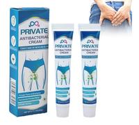 2Pc Crème Antibactérienne Privée,Crème Pour Le Traitement Des Démangeaisons Du Jock,Crème De Traitement Des Démangeaisons,Crème Anti - Démangeaisons Crème,Crème Anti-Démangeaisons à Usage Externe