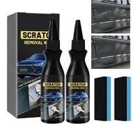 2PC Efface Rayure Profonde Voiture, Efface Rayure Voiture, Car Scratch Remover,Modèle Crème de réparation de Rayures de Voiture, Efface Rayures Anti-Rayures Pâte Réparation