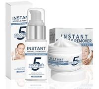 2PC Ensemble De Soins Anti-Rides 5 Secondes Au Rétinol,Creme Liftante Anti Rides Instantané,Creme Lifting Immediat Visage,Instant Lift Plus,Multi-effet Anti-Ridés,Wrinkle Power,Hydratante Visage