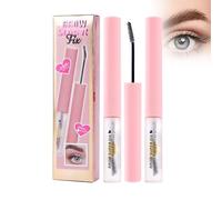2PC Gel à sourcils, Brow Styling Soap, Brow Control Transparent, Tenue ferme, Look soigné, Long Lasting étanche Smudge Preuve Sourcils Styling Pommade pour Natural Sourcils