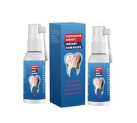 2PC Gum Protect Repair Drops, Gouttes de Repousse des Gencives, Soulage les Gencives Tendues, Prévient la Récession Gingivale, Enflées et Douloureuses, Rafraîchit l'haleine