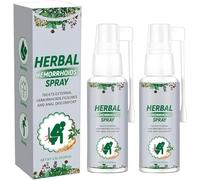 2PC Hémorroïdes Spray,Spray De Traitement Contre Les Hémorroïdes,Skin Therapy Cream, Réduit les Gonflements, Soulage la Douleur et l'inconfort, et Répare les Dommages