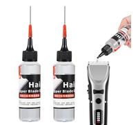 2PC Huile Pour Tondeuses À Cheveux, 60 Ml D'huile Pour Tondeuses, Huile d e Rasoir,Lubrifiant Pour Rasoirs À Barbe, Expérience Rasage Douce Et Sans Friction,Prolonge La Durée De Vie De L'équipement