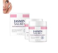 2PC Jasmine Ointment, Collagen Eye Cream, Eye Moisturizing Cream, Dark Circles for Eyes, Reduces Puffiness and Swelling