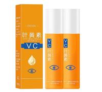 2PC Lutein Eye Essence Oil,Huile Essentielle Pour Les Yeux à La Lutéine,Huile De Care Pour Les Yeux à La Lutéine VC,Lutein Essence,Lutein Anti Cernes Essence,Anti Poche Sous Les Yeux Et Les Cernes