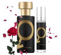 2PC Parfum Pheromone Pour Homme,Parfum aux phéromones Alpha pour homme,Eau de toilette,ECDF Pheromone Parfume,Parfums Au Pheromone Pour Attire Femmes (B)