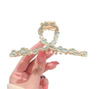 2pc Pearl Flower Tassel Hair Claw For Women Cute Sweet Clip Fashion Elegance Headdress Korean Accessoires(Color19)