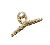 2pc Pearl Flower Tassel Hair Claw For Women Cute Sweet Clip Fashion Elegance Headdress Korean Accessoires(Color-17)