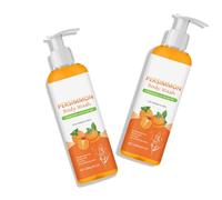 2PC Persimmon Shower Gel, Persimmon Body Wash for Body Odor Control, Deeply Cleansing and Moisturizing Shower, Refreshing and Deodorizing