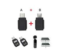 2PC Pour DJI Osmo Pocket Adaptateur Smartphone pour le connecteur USB Micro Android
