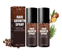 2PC Sérum Spray De Croissance Capillaire, Anti-Chute pour Hommes et Femmes,Accélérer La Croissance Des Cheveux, Formule Nourrissante, Sérum Léger,Favorise la Croissance des Cheveux, Non Gras，50ml