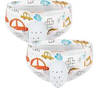 2pc Slip Respirant pour Garçons après Circoncision, Sous-vêtement de Protection Circoncision, Pantalon de Récupération Chirurgicale, Slip de Convalescence pour Soins Quotidiens(B,S-Small)