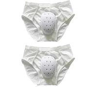 2pc Slip Respirant pour Garçons après Circoncision, Sous-vêtement de Protection Circoncision, Pantalon de Récupération Chirurgicale, Slip de Convalescence pour Soins Quotidiens(XL-XLarge)