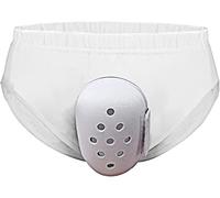 2pc Slip Respirant pour Garçons après Circoncision, Sous-vêtement de Protection Circoncision, Pantalon de Récupération Chirurgicale, Slip de Convalescence pour Soins Quotidiens(White 2,S-Small)