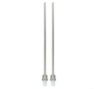 2pc Stainless Steel Thermowell G 1/2 for 2" Thread Sensor Thermowell pour immersion Sleeve 8x30mm pour G 1/2 Thread 2-Pack G 1/2 Thermowell for Temperature Sensor PN40 Pressure 2pc Thermowell(8x300mm)