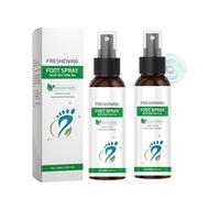 2PC Tree Oil Foot Freshener, Liquid For Smelly Feet Sweat Remover, Transparent Foot Spray,Foot Spray for Odor Control and Refreshing 100ml