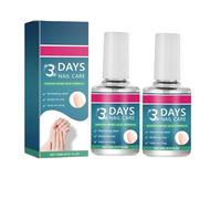 2PC Vernis Durcisseur Ongle Extra Fort, 16 ml Soin Des Ongles 3 Jours à Kératine Aux Acides Aminés,3 Days Nail Care, Nail Care Oil with Keratin Amino Acid Formula, Daily Nourishment, SoinOngle