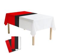 2pce Nappes Fête en Plastique Motif Dessin Animé, 137x274cm Grande Taille pour Anniversaires Événements pour Enfants Fournitures et Décorations