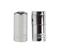2pcs 1/4" Carré Drive vers 1/4" Hex Socket Bits Convertisseur Adaptateur pour Tournevis, Douille et Foret étagé - Acier au chrome vanadium avec Ch