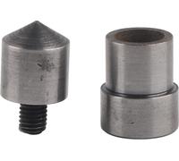 2pcs 1,5-16 mm 45# forme de ciseau MORM HAGE LOHRE PAINKER PUNKE PUNKTOR (14 mm)