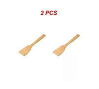 (2PCS)10/5/3/2/1PCS Bamboo Spatula Natural Bamboo Wood Kitchen Spatula Spoon Cooking Utensils Dinner Food Shovel Kitchen Accessories