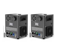 2PCS 1000W Professionnel Machines Pyrotechniques, d-mx512 & Télécommande sans fil Machine à Étincelles Froides Zéro Pollution pour Mariage Fête Scène Noël Halloween