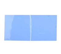 Bewinner 2PCS 100mm x 100mm x 1mm CPU Thermal Pad, CPU Chip Heat Sink Silicone, Conductive Thermal Cooling Graphics Card Pad, Graphics Chips