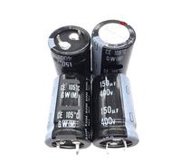 2PCS/10PCS 150uF 400V GW 22x35mm 400V150uF Snap-in PSU Capacitor LGW2G151MELZ35 NWPNLXEA(10Pcs)