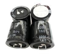 2PCS/10PCS 2200uf 160v GG/GY 35x35mm 160V2200uF Snap-in PSU Capacitor EKFBQBGW(10PCS)