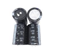 2PCS/10PCS 4700uf 100v 35x50mm 100V4700uF Snap-in PSU Capacitor AUOQKQUT(10PCS)