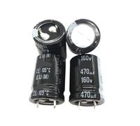 2PCS/10PCS 470uf 160v GU 22x30mm 160V470uF Snap-in PSU Capacitor AUOQKQUT(One Size)