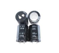 2PCS/10PCS 680uf 220v GN 25x35mm 220V680uF Snap-in PSU Capacitor NWPNLXEA(10PCS)