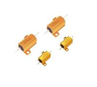 2PCS 10W 25W RX24 Aluminum Power Metal Shell Case Wirewound Resistor 0.1~10K 0.1 0.2 0.3 1 2 68 10 20 100 200 500 1K 10K Ohm NWPNLXEA(10W-39 Ohm)
